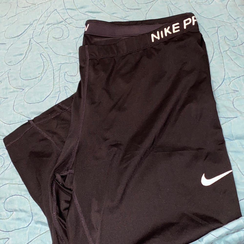 Nike Pro Black Capri Leggings size 3x
